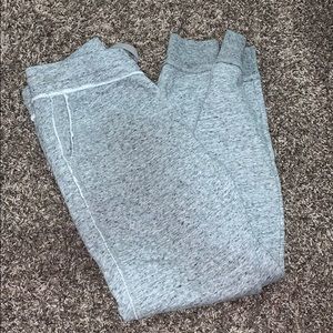 Gray hollister sweat pants